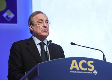 Florentino Pérez, presidente de ACS