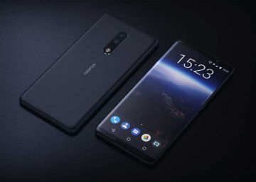 Varias imágenes reales muestran el Nokia 8 en color dorado