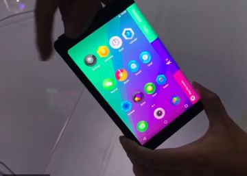 Así funciona la tableta con pantalla plegable de Lenovo en un vídeo