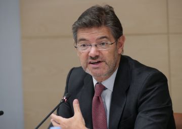El ministro de Justicia, Rafael Catalá.