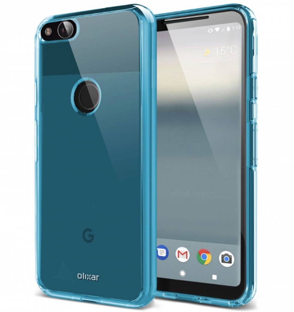 Google Pixel 2 carcasa