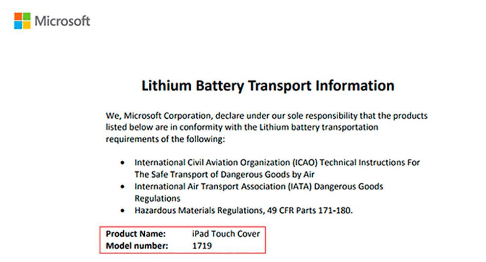 Funda iPad documentacion