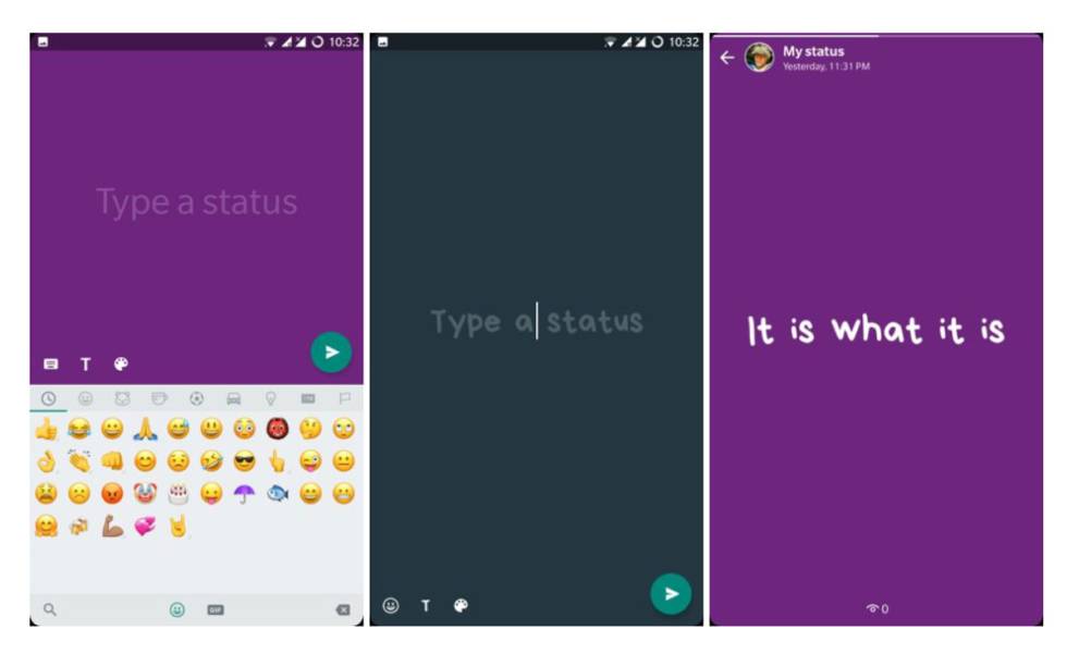 nuevos estados de WhatsApp