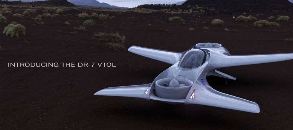 DeLorean volador