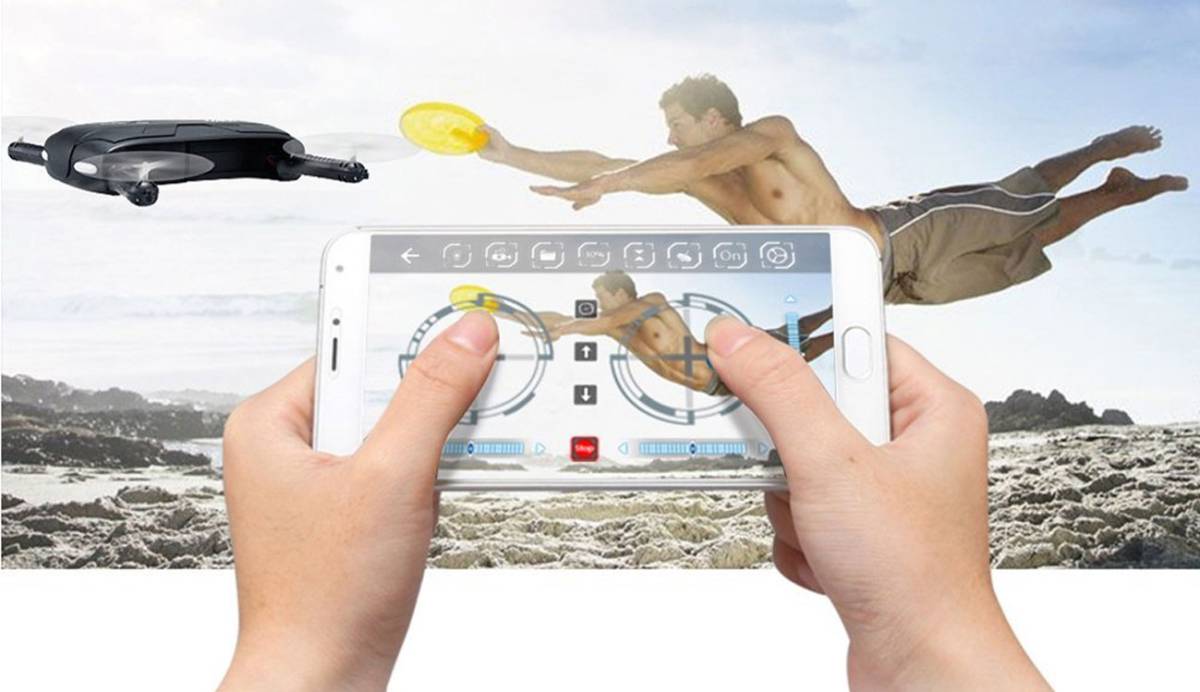 Drones asequibles para hacer selfies