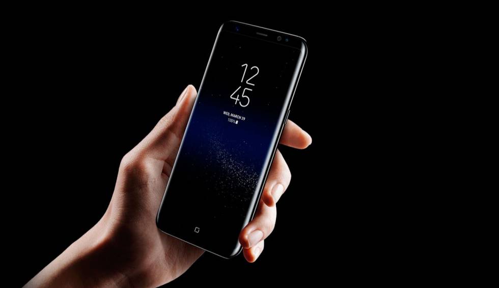 El diseño frontal del Samsung Galaxy S8 y el Samsung Note 8