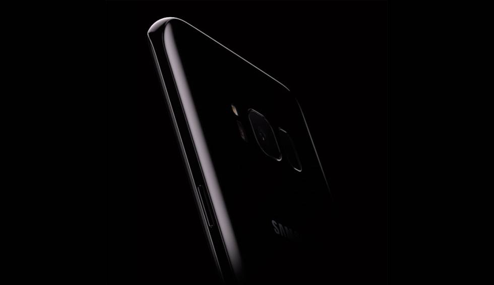 parte trasera del Samsung Galaxy S8