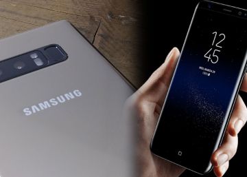 Comparativa del Samsung Galaxy Note 8 frente al Samsung Galaxy S8