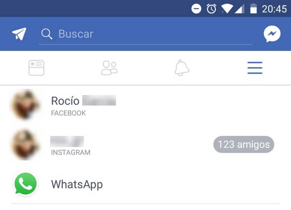 WhatsApp y Facebook