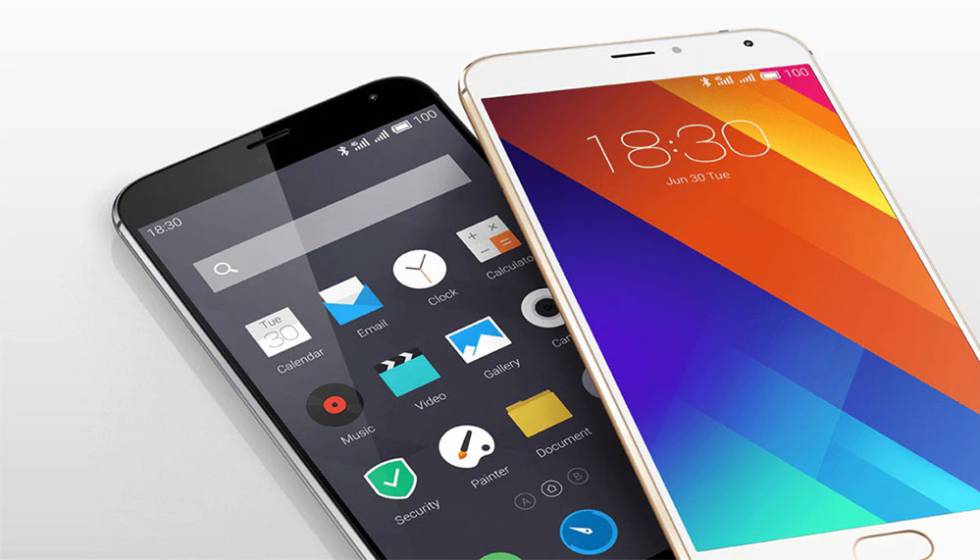 Diseño del Meizu MX5