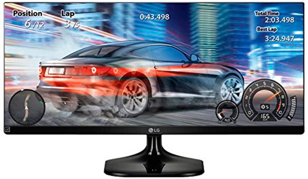 Monitor ultra panorámico LG