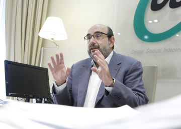 Miguel Borra, presidente del sindicato CSIF.
