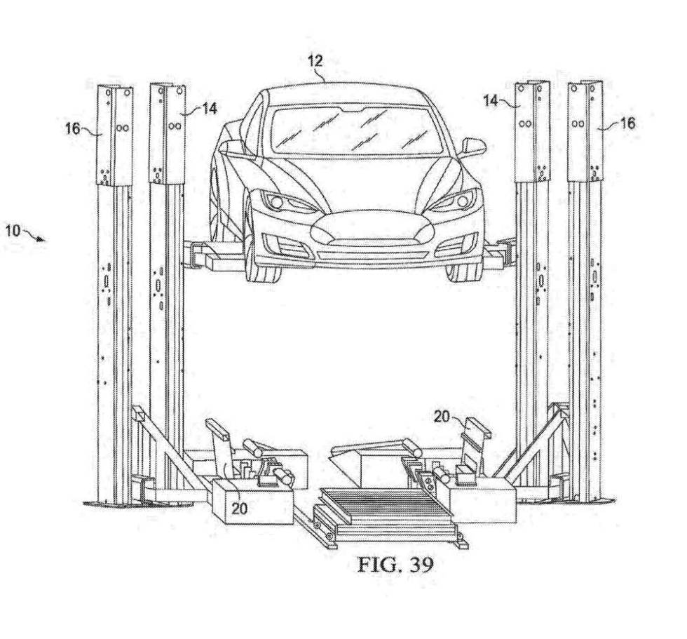 Tesla robot baterías