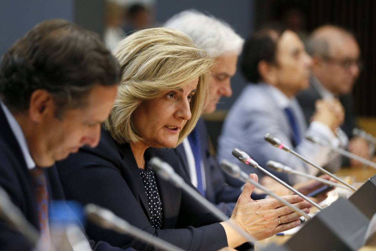 La ministra de Empleo y Seguridad Social, Fátima Báñez.