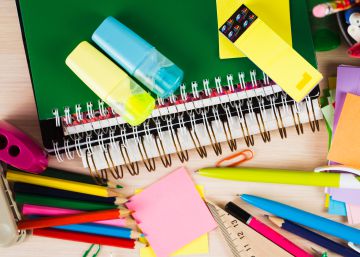 Material escolar.