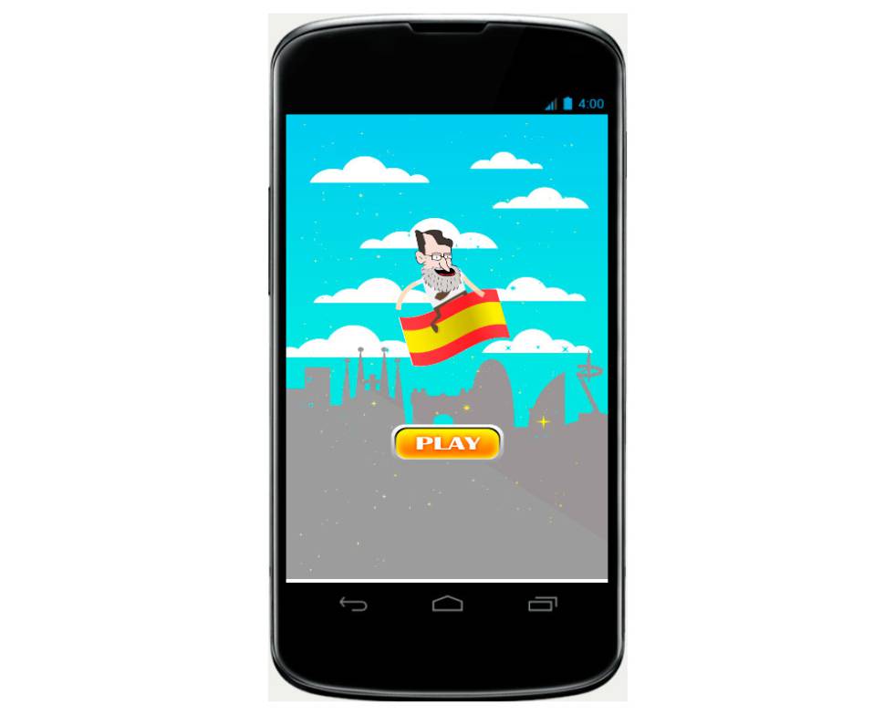 Flappy Rajoy app