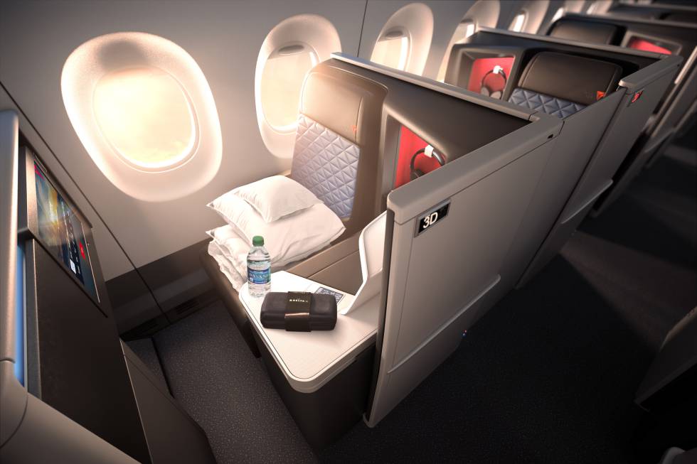 Delta moderniza su clase ‘business’ en los nuevos A350