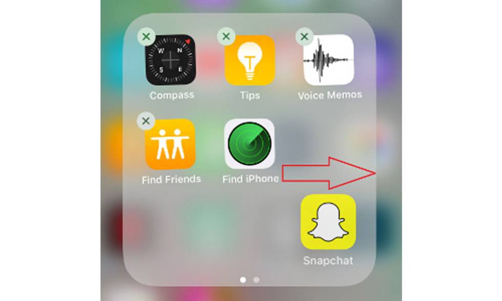 Ocultar apps iPhone