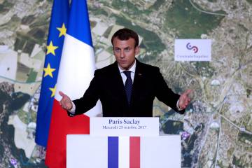 El presidente francés, Emmanuel Macron. REUTERSEtienne LaurentPool