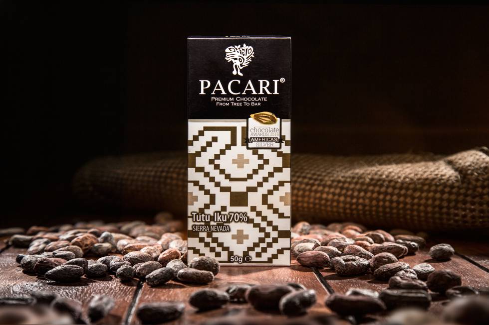 Tableta de chocolate Pacari.