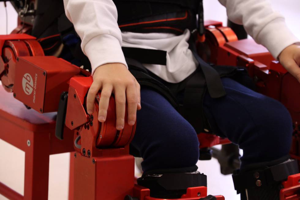 El primer exoesqueleto robótico infantil, un éxito de la I+D española