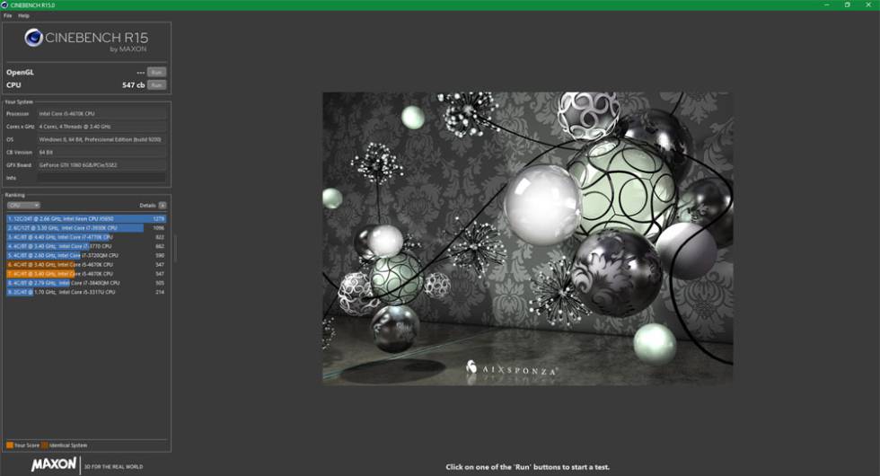 Cinebench Intel