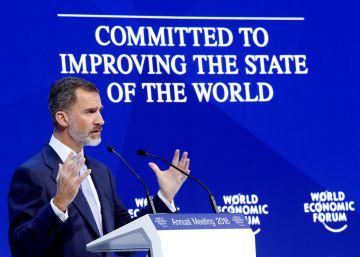 El rey acude por primera vez al Foro Económico de Davos El rey acude por primera vez al Foro Económico de Davos