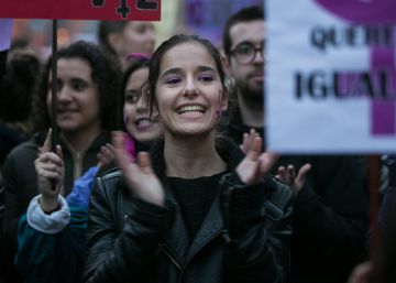 Las imágenes de las manifestaciones feministas en toda España Las imágenes de las manifestaciones feministas en toda España