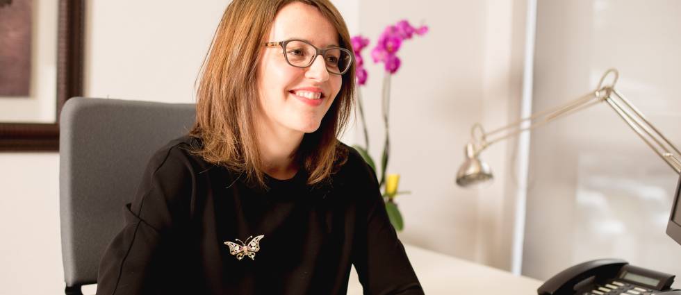 Esther Puigcercós, directora general de Andorran Banking