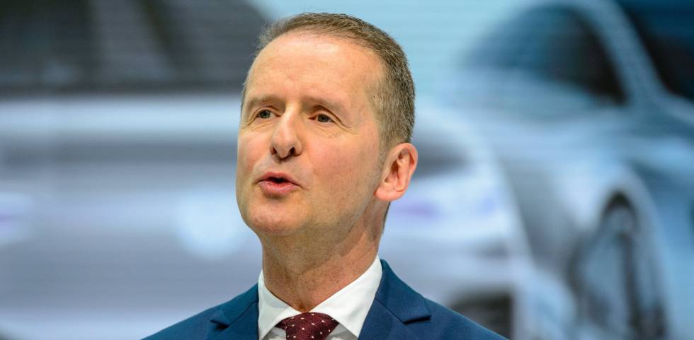 El nuevo presidente mundial del grupo automovilístico alemán Volkswagen, Herbert Diess