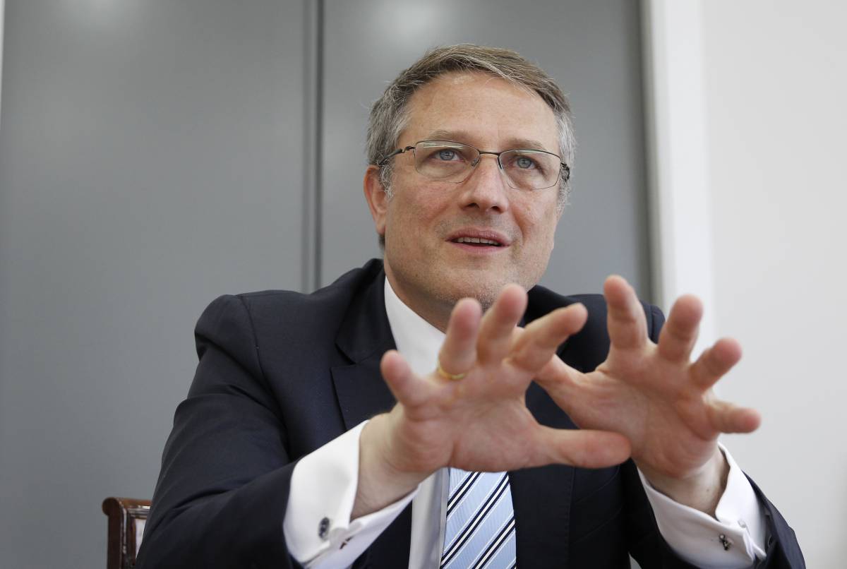 Wolfgang Beck, consejero delegado de Testa, este jueves en Madrid.