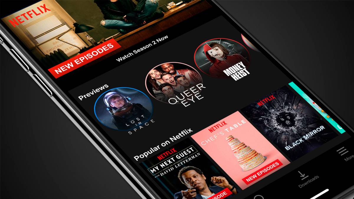 Netflix lanza avances, stories de sus contenidos en la app móvil
