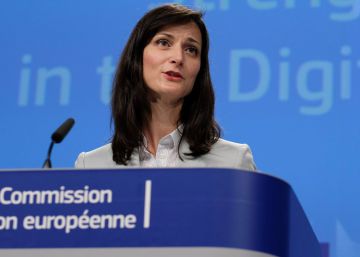 La comisaria europea de Sociedad Digital, Mariya Gabriel. EFE Olivier Hoslet