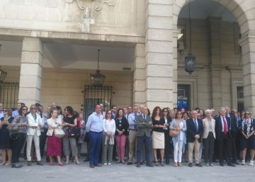 Protesta de jueces y fiscales en Sevilla el pasado 17 de mayo.