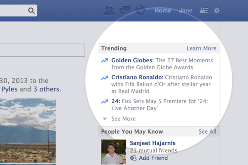 Trending Topic de Facebook