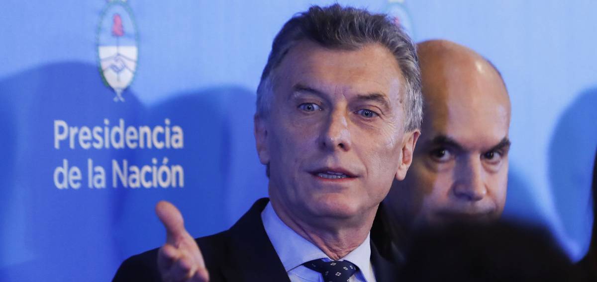 El presidente argentino, Mauricio Macri.
