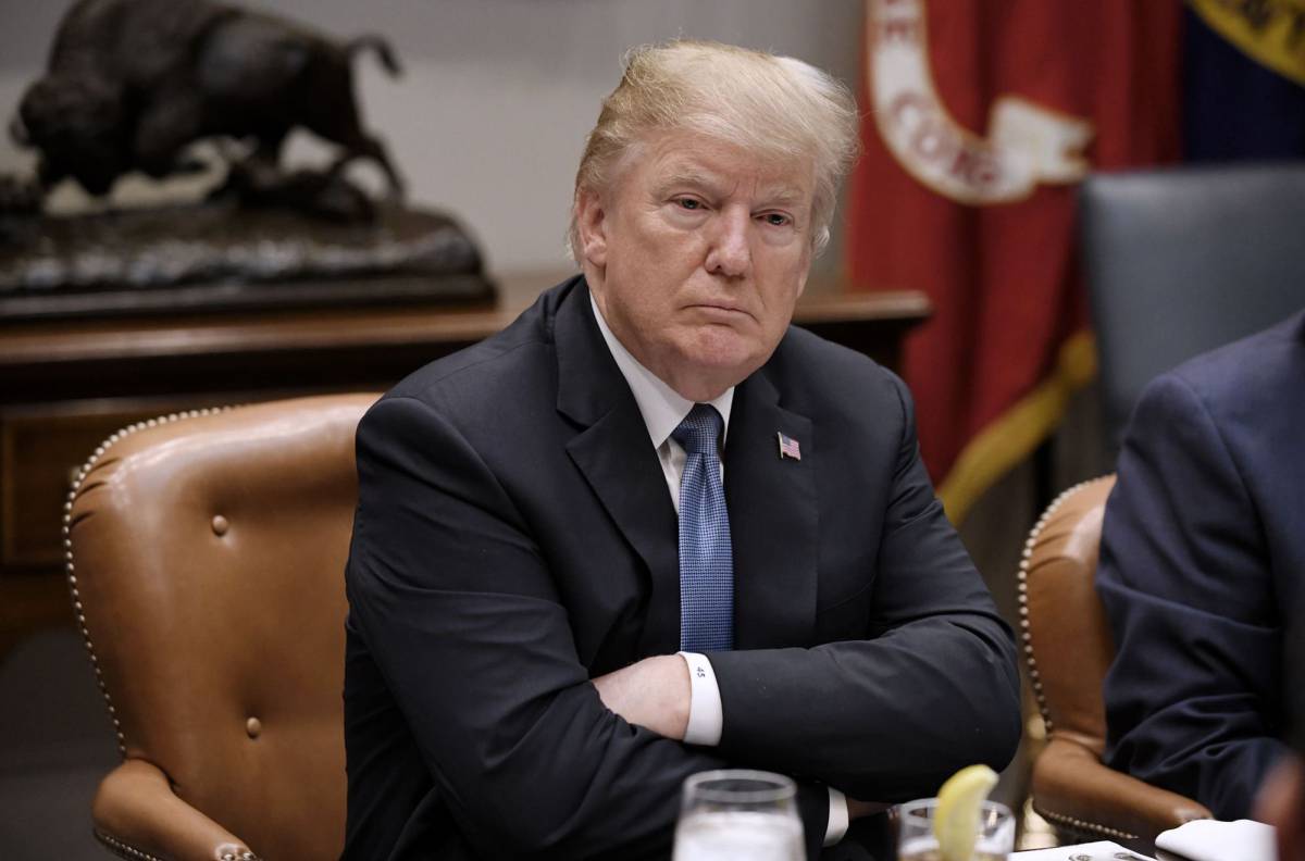 El presidente estadounidense Donald Trump