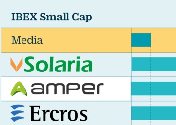 Seis cotizadas de pequeña y mediana capitalización suben más de un 30% en el año