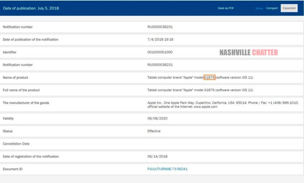 iPad Certificado