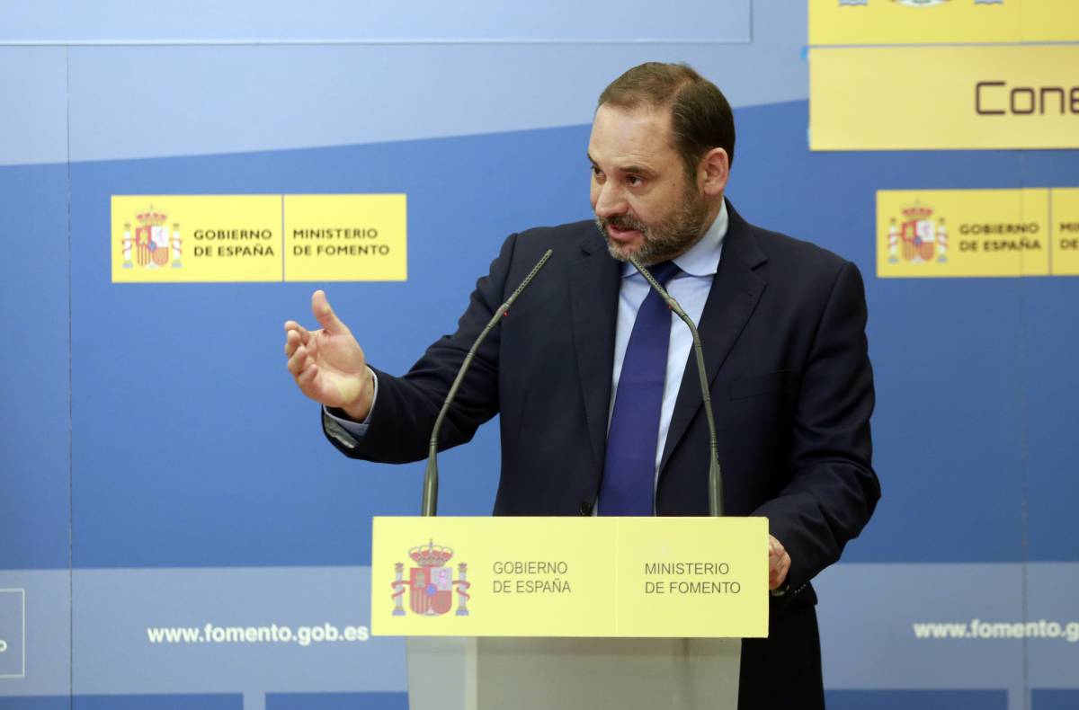 José Luis Ábalos, ministro de Fomento.