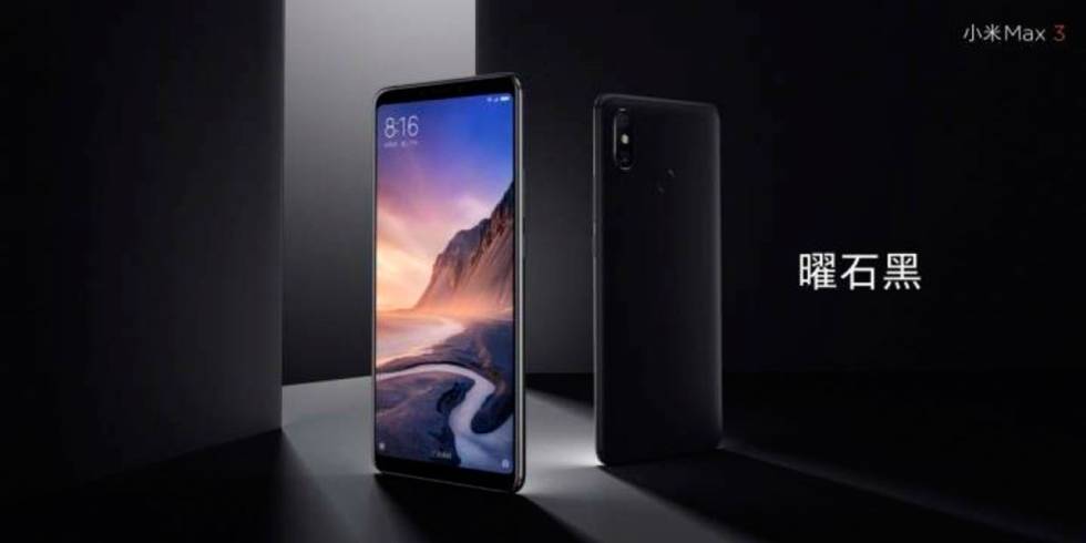 El Xiaomi Mi Max 3 muestra su diseño en varias imágenes oficiales