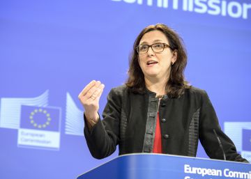 La comisaria europea de comercio de la UE, Cecilia Malmstrom.