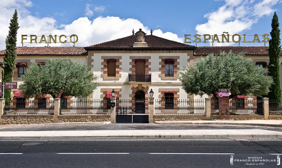 Fachada actual de la bodega.