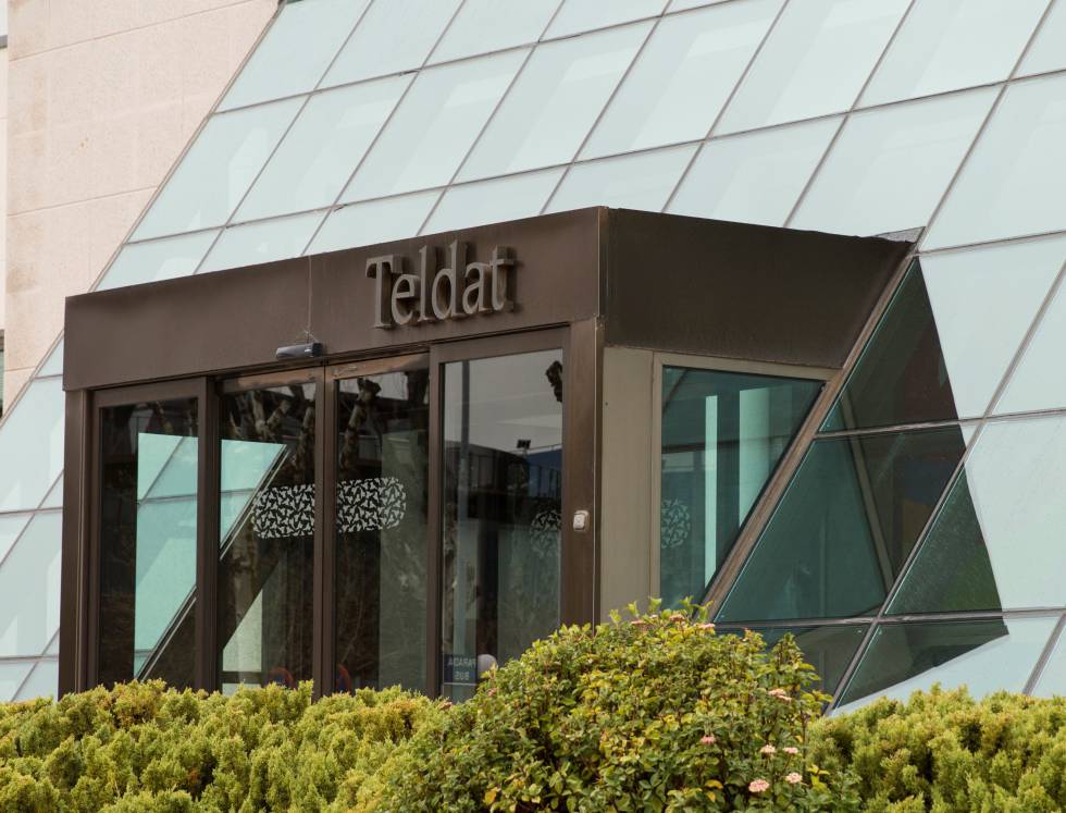 Sede de Teldat en res Cantos (Madrid).