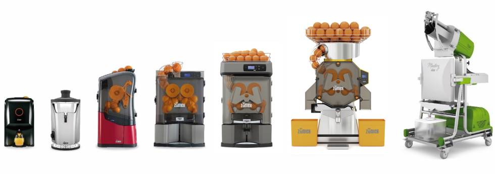 Zumex, zumos naturales exprimidos con tecnología valenciana