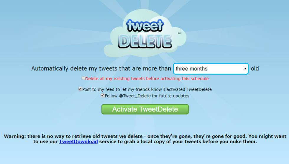 TweetDelete
