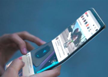 Samsung Galaxy con pantalla flexible: estas imágenes imaginan su diseño