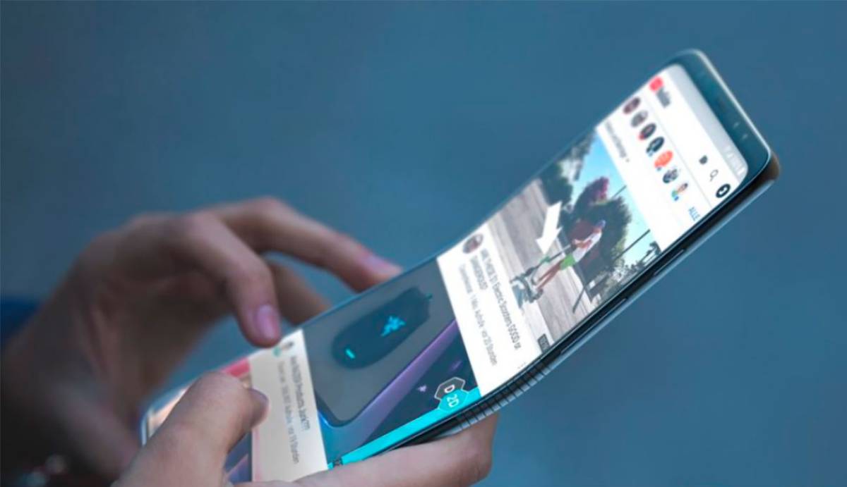 Samsung Galaxy con pantalla flexible: estas imágenes imaginan su diseño