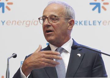 Paul Atherley, consejero delegado de Berkeley, durante su salida a Bolsa española el pasado 18 de julio.