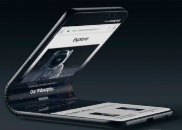 Móvil flexible de Samsung: su pantalla podría auto repararse